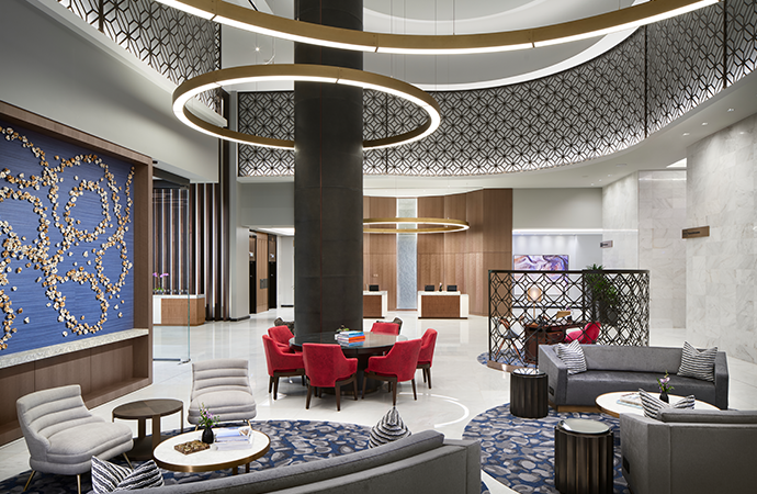 Loews Coral Gables Hotel main lobby