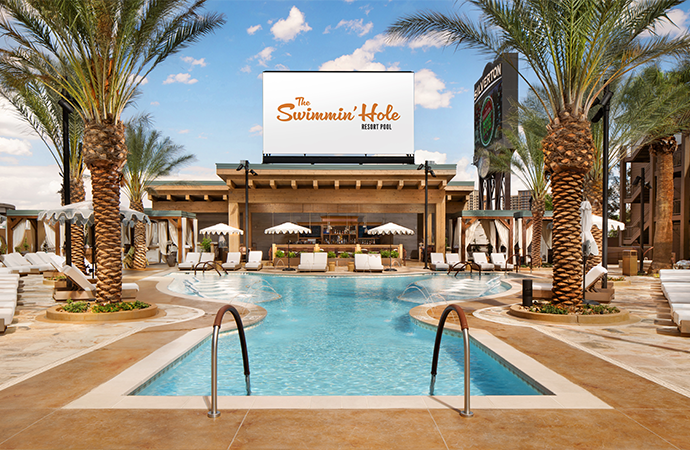 The Swimmin' Hole, Silverton Casino's new pool.